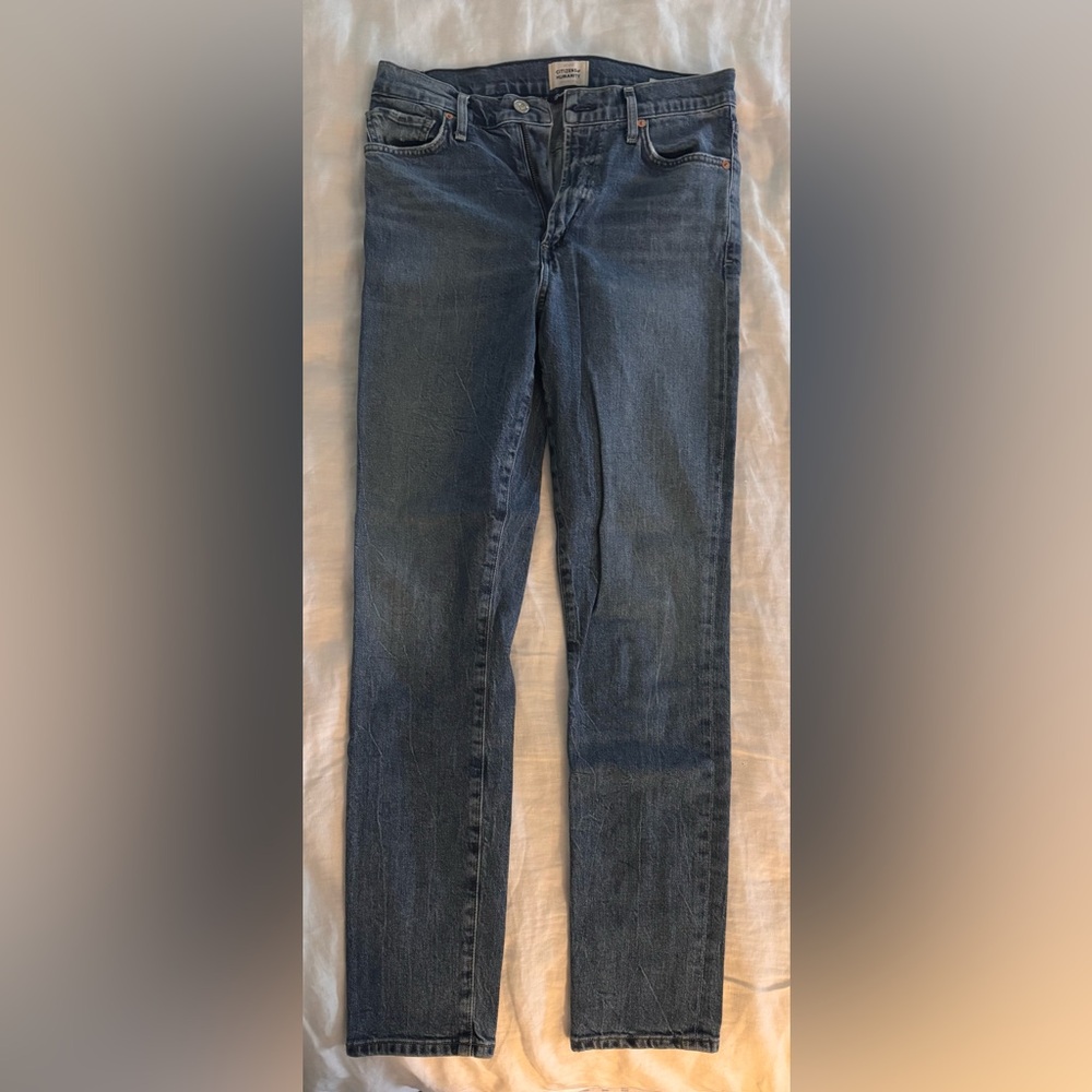 Citizens Of Humanity “Olivia” High Rise Slim Ankle Jeans